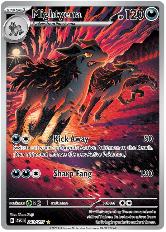 Ascended Heroes - 243/217 - Mightyena