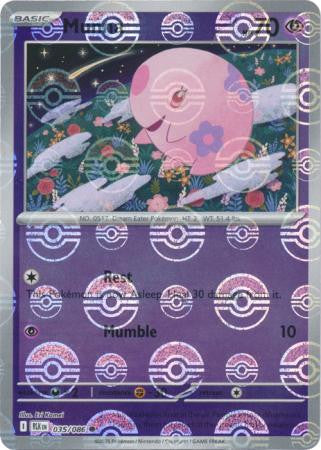 Black Bolt - 035/086 - Munna - Poké Ball Reverse Holo