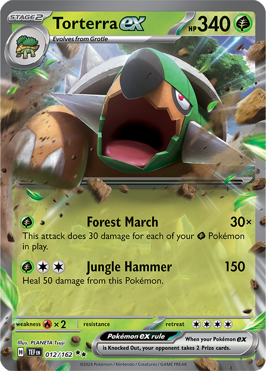 Temporal Forces - 012/162 - Torterra ex