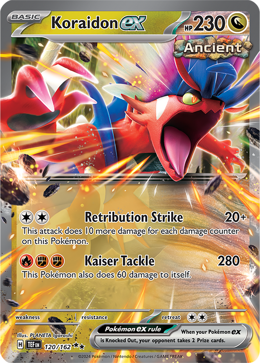 Temporal Forces - 120/162 - Koraidon ex
