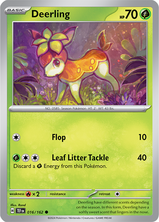 Temporal Forces - 016/162 - Deerling
