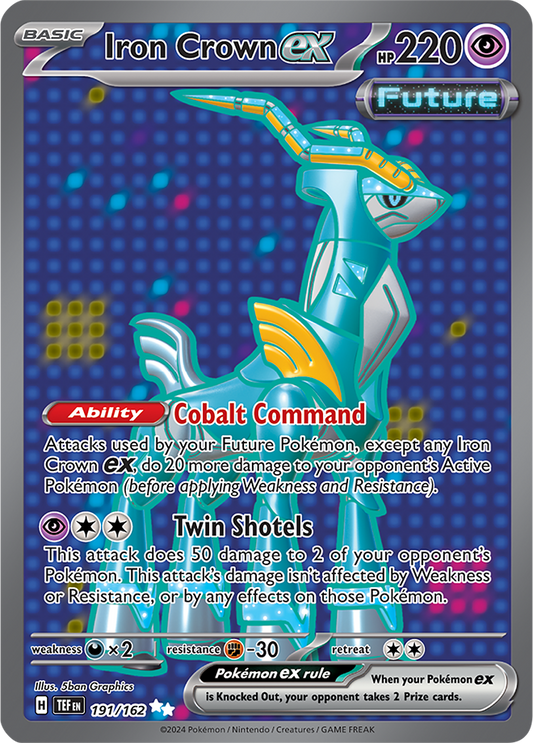 Temporal Forces - 191/162 - Iron Crown ex