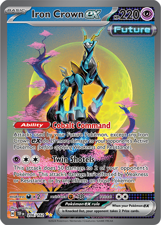 Temporal Forces - 206/162 - Iron Crown ex
