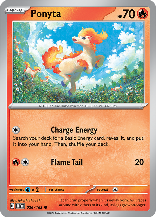 Temporal Forces - 026/162 - Ponyta