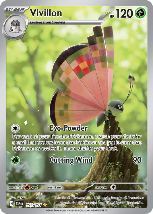 Surging Sparks - 193/191 - Vivillon
