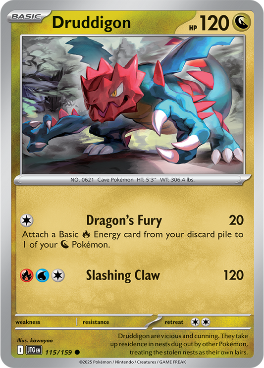 Journey Together - 115/159 - Druddigon