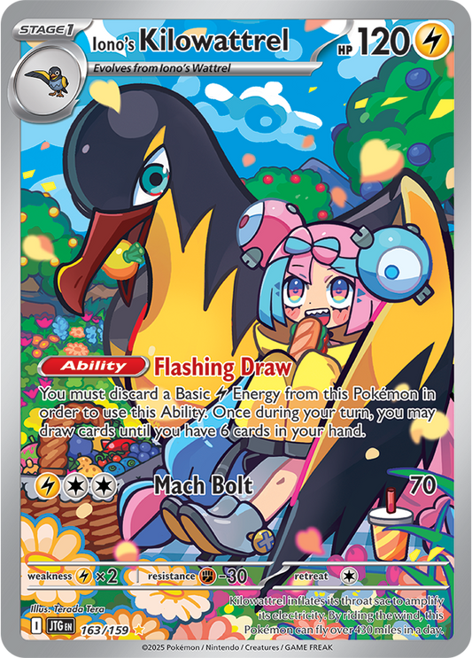 Journey Together - 163/159 - Iono's Kilowattrel