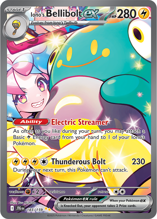 Journey Together - 183/159 - Iono's Bellibolt ex