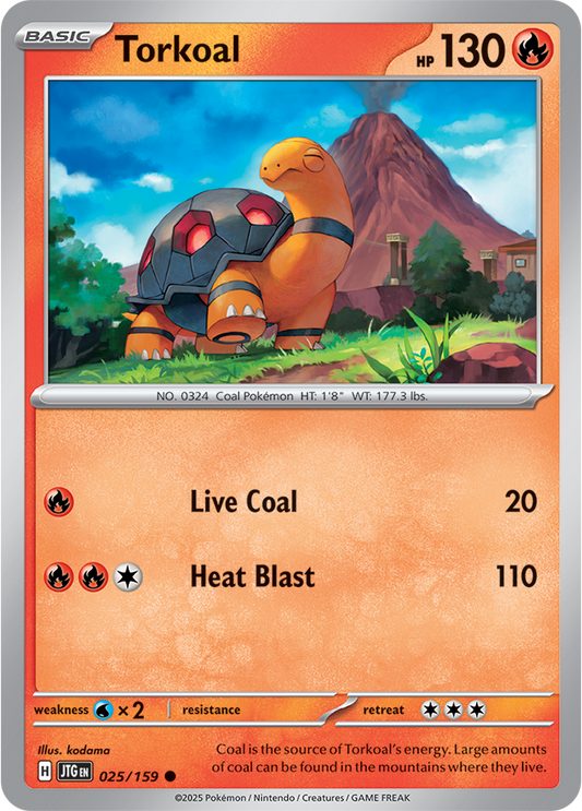 Journey Together - 025/159 - Torkoal
