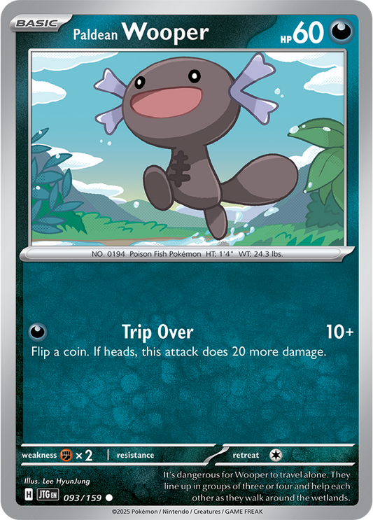 Journey Together - 093/159 - Paldean Wooper