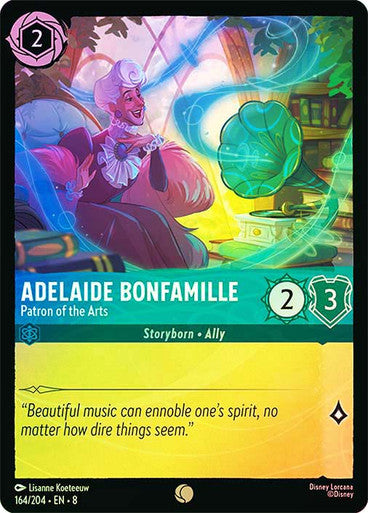 Reign Of Jafar - 164/204 - Adelaide Bonfamille - Patron of the Arts - Foil