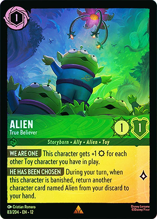Wilds Unknown - 083/204 - Alien - True Believer - Foil