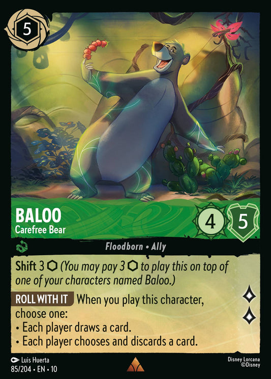 Whispers in the Well - 085/204 - Baloo - Carefree Bear