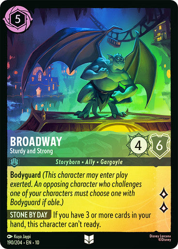 Whispers in the Well - 190/204 - Broadway - Sturdy and Strong - Foil
