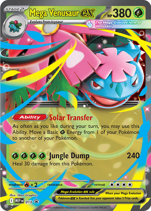 Black Star Promos - MEP013 - Mega Venusaur ex
