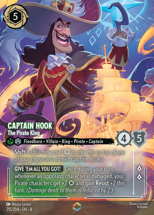 Reign Of Jafar - 215/204 - Captain Hook - The Pirate King
