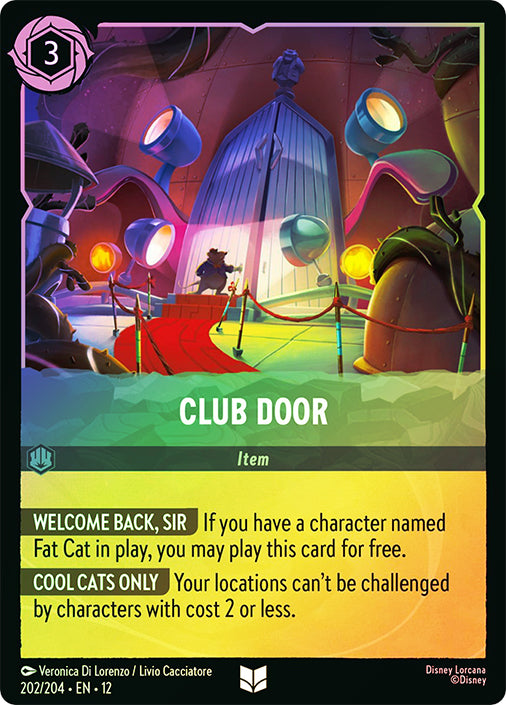 Wilds Unknown - 202/204 - Club Door - Foil