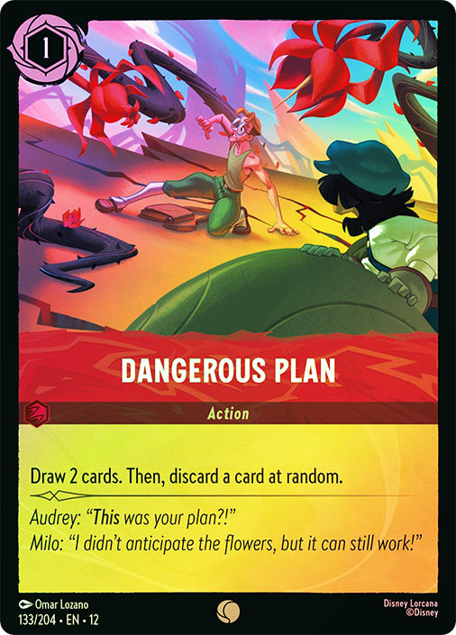 Wilds Unknown - 133/204 - Dangerous Plan - Foil