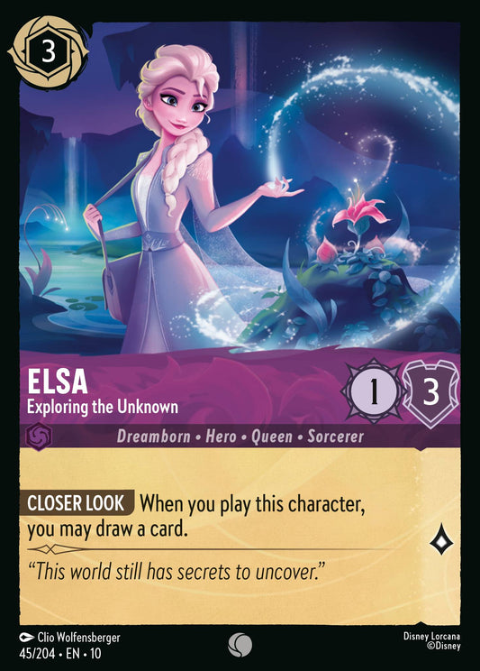 Whispers in the Well - 045/204 - Elsa - Exploring the Unknown