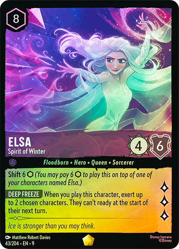 Fabled - 043/204 - Elsa - Spirit of Winter - Foil