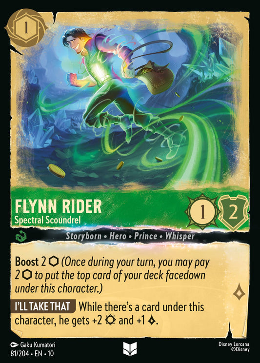 Whispers in the Well - 081/204 - Flynn Rider - Spectral Scoundrel