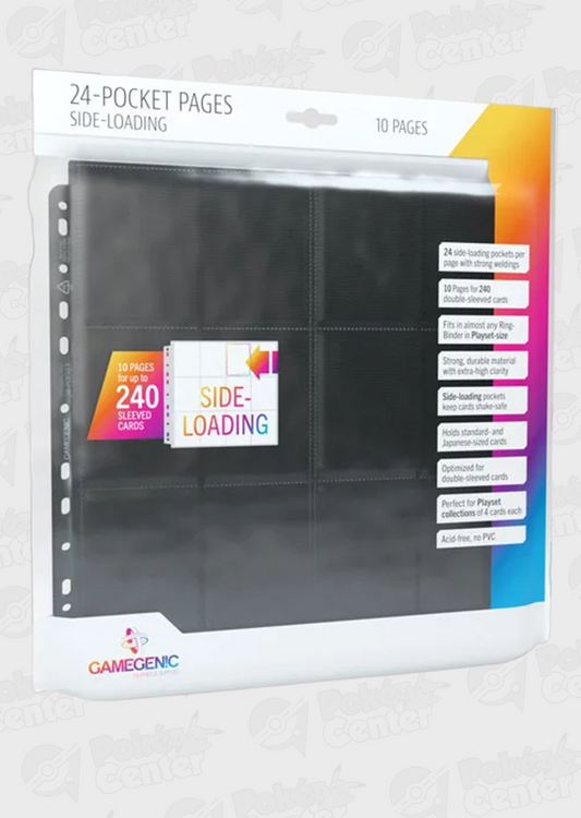 Gamegenic 24-Pocket Side-Loading Pages (10 stuks)