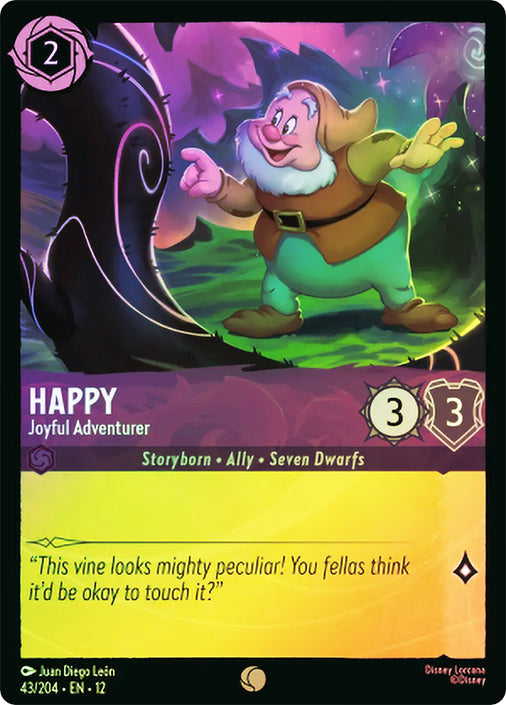 Wilds Unknown - 043/204 - Happy - Joyful Adventurer - Foil