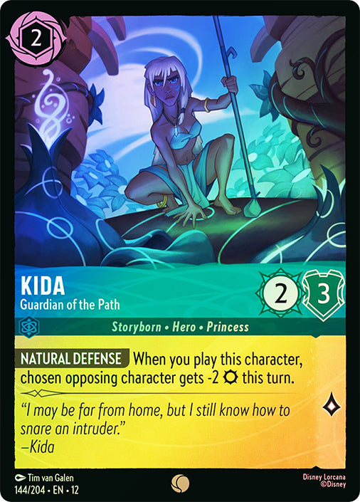 Wilds Unknown - 144/204 - Kida - Guardian of the Path - Foil