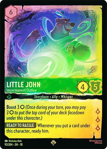 Whispers in the Well - 092/204 - Little John - Impermanent Outlaw - Foil
