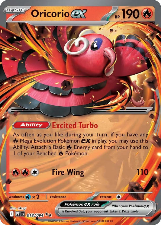 Phantasmal Flames - 018/094 - Oricorio ex