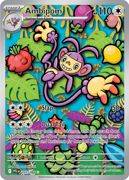 Phantasmal Flames - 107/094 - Ambipom