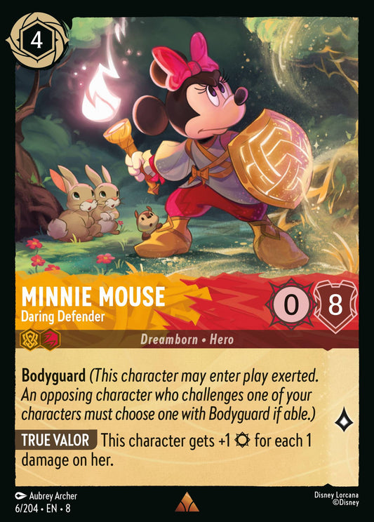 Reign Of Jafar - 006/204 - Minnie Mouse - Daring Defender