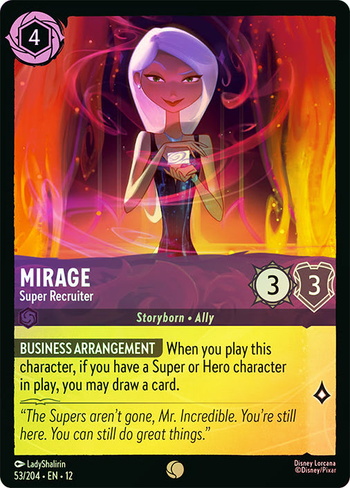 Wilds Unknown - 053/204 - Mirage - Super Recruiter - Foil