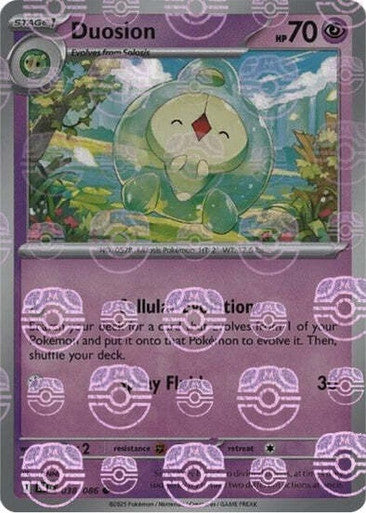 Black Bolt - 038/086 - Duosion - Master Ball Reverse Holo