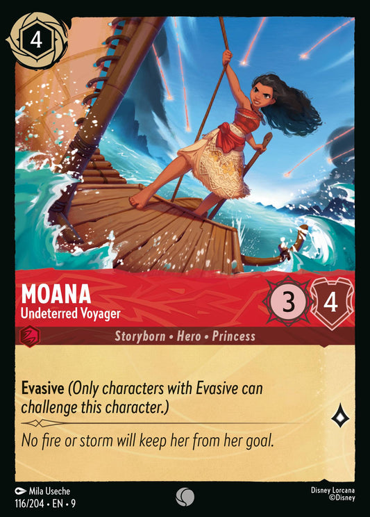 Fabled - 116/204 - Moana - Undeterred Voyager