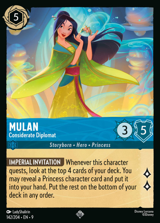 Fabled - 142/204 - Mulan - Considerate Diplomat