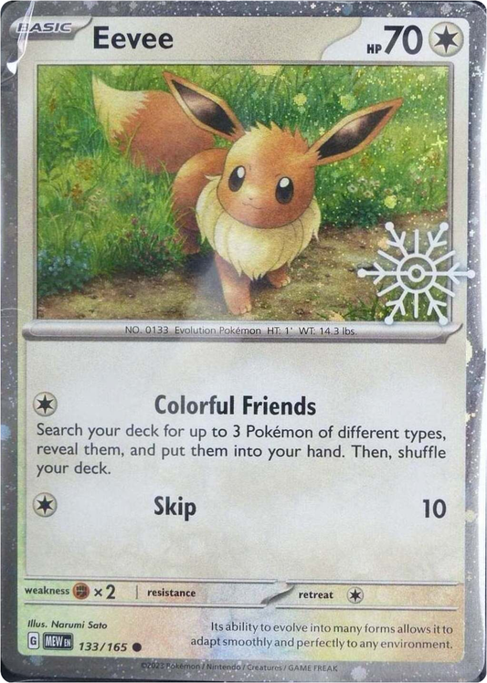 151 - 133/165 - Eevee (Stamped) (Sealed)