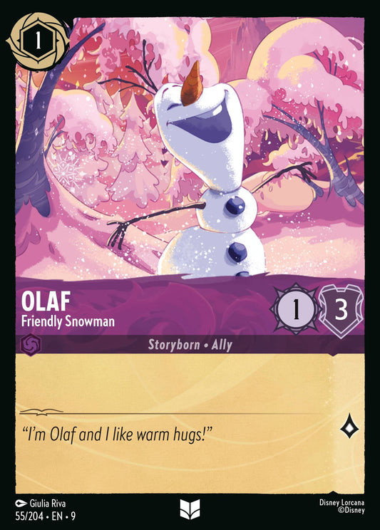 Fabled - 055/204 - Olaf - Friendly Snowman