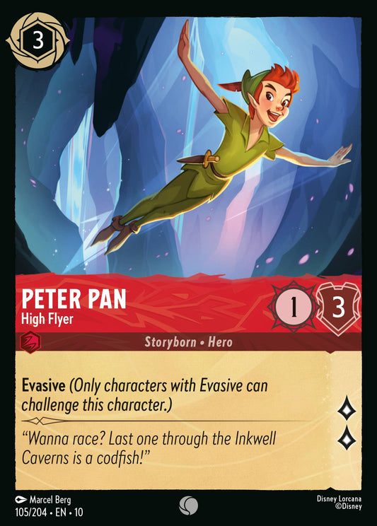 Whispers in the Well - 105/204 - Peter Pan - High Flyer