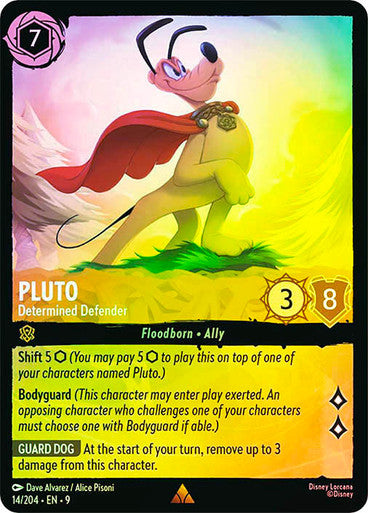 Fabled - 014/204 - Pluto - Determined Defender - Foil