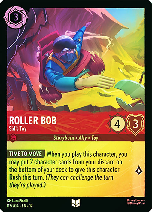 Wilds Unknown - 113/204 - Roller Bob - Sid's Toy - Foil