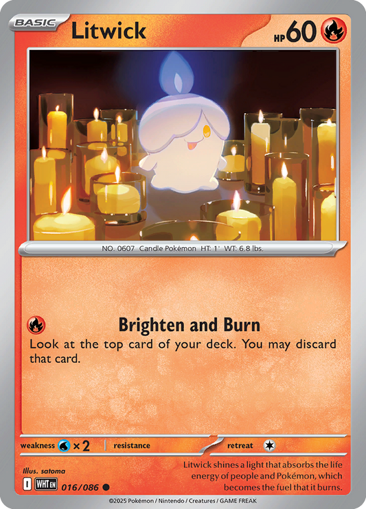 White Flare - 016/086 - Litwick