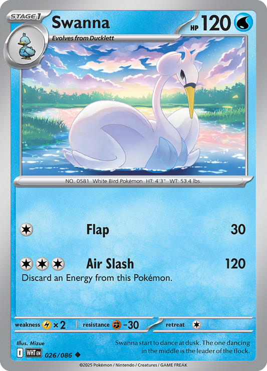 White Flare - 026/086 - Swanna