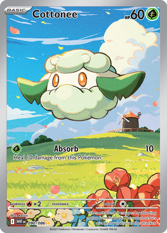 White Flare - 090/086 - Cottonee
