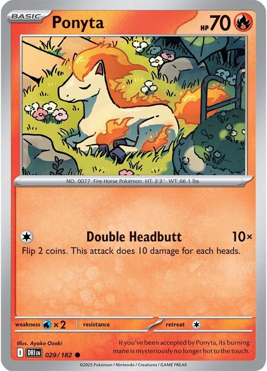 Destined Rivals - 029/182 - Ponyta