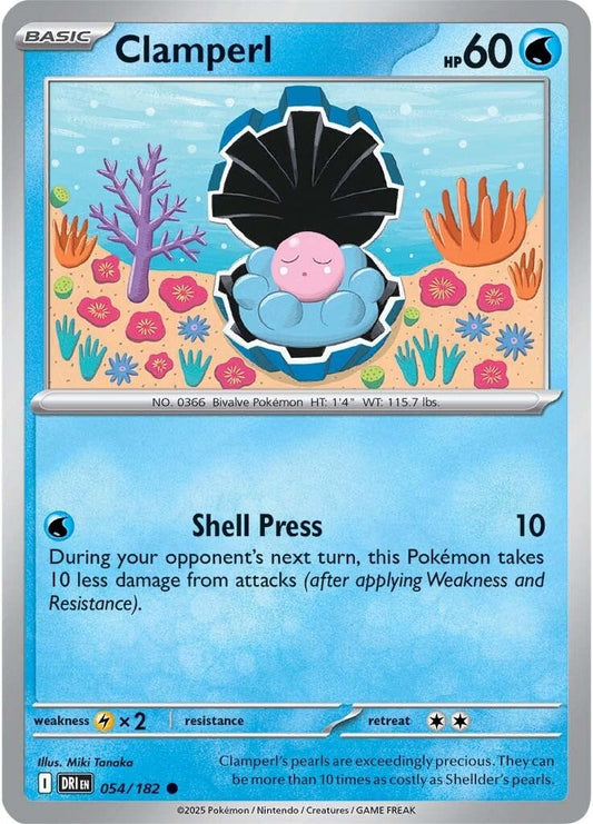 Destined Rivals - 054/182 - Clamperl