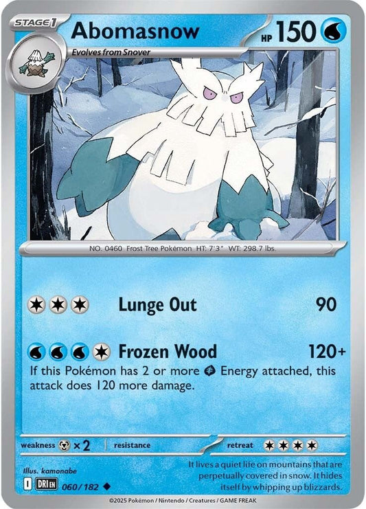 Destined Rivals - 060/182 - Abomasnow