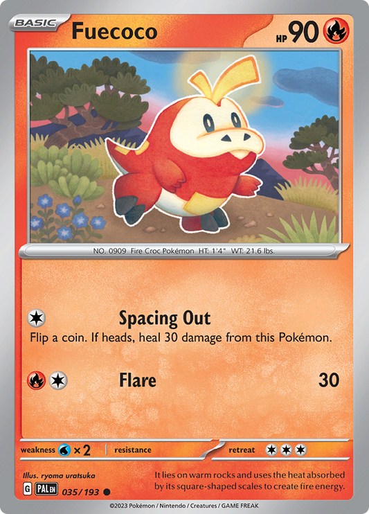 Paldea Evolved - 035/193 - Fuecoco