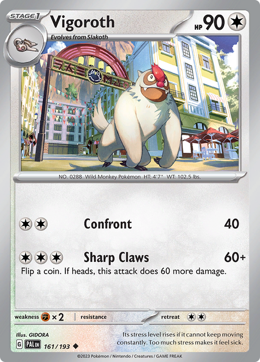 Paldea Evolved - 161/193 - Vigoroth
