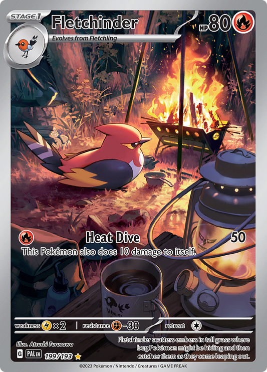 Paldea Evolved - 199/193 - Fletchinder